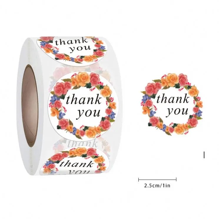 

In stock Manufacturers Custom Private Brand Name Printing Logo Adhesive Roll Labels Stickers for Packaging