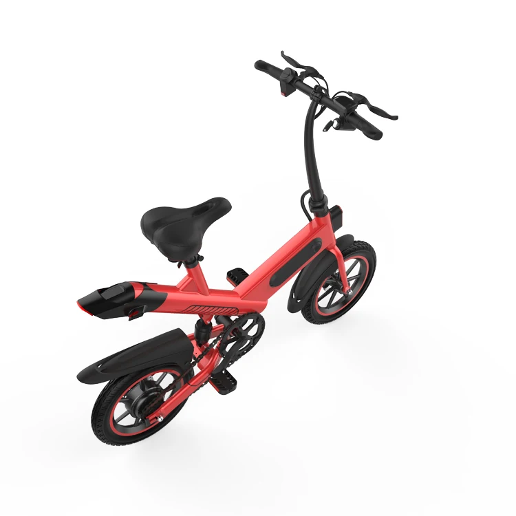 

Most Attractive Aluminum Alloy Frame 10ah electric bike beach ebike 14 inch electric cruiser bike 36v, Customized color