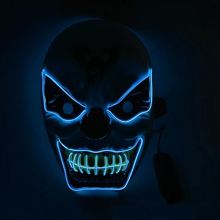 n301 high brightness led mask party mini masquerade el mask led