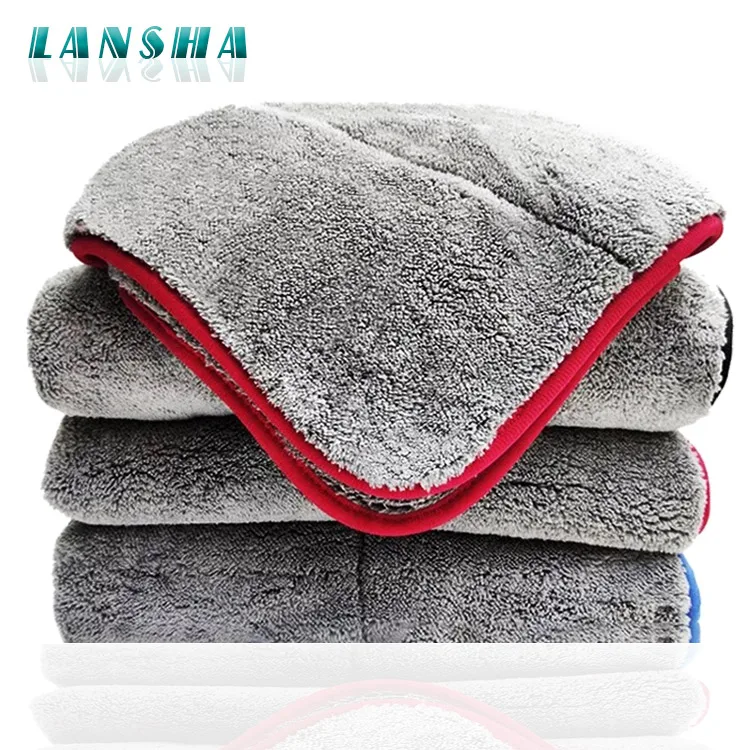 

Microfiber Cleaning cloth car wash towels 1000gsm