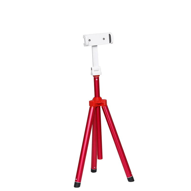 

Tripod 2021 Tripod Stand With Phone Holder Tripod Automatic, Black, red