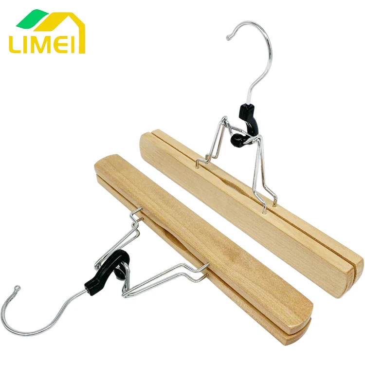 

Custom private label fancy wooden hair clip extension hangers with logo for small hair hanger extensions
