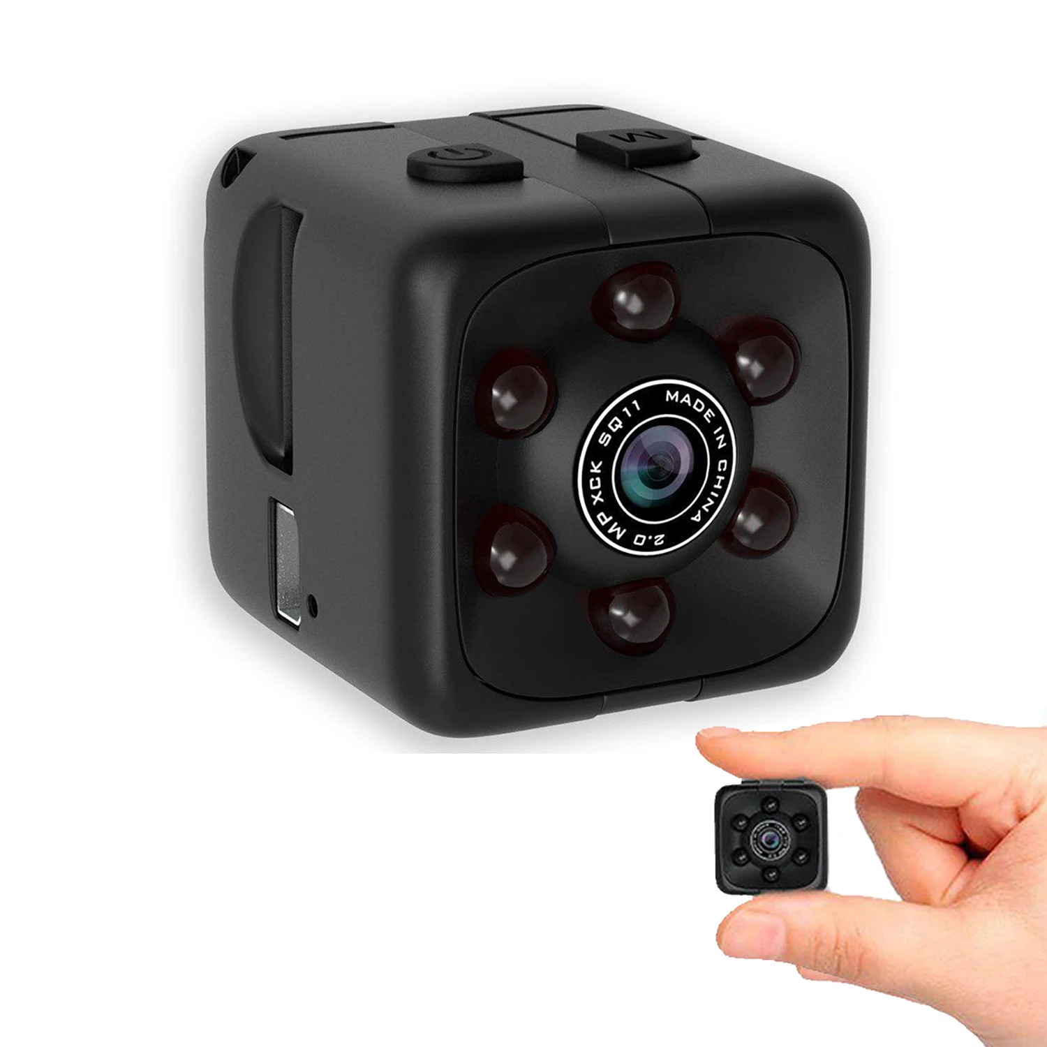 

SQ11 Small Home Security Camera Tiny Mini Sport DV 1080P HD Night Vision Drone DIY Mini CCTV Camera