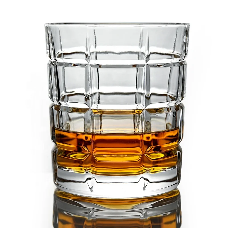 

Whiskey Glasses Premium Lead-Free Crystal Glass Cups Large luxury gift for men or women, Clear