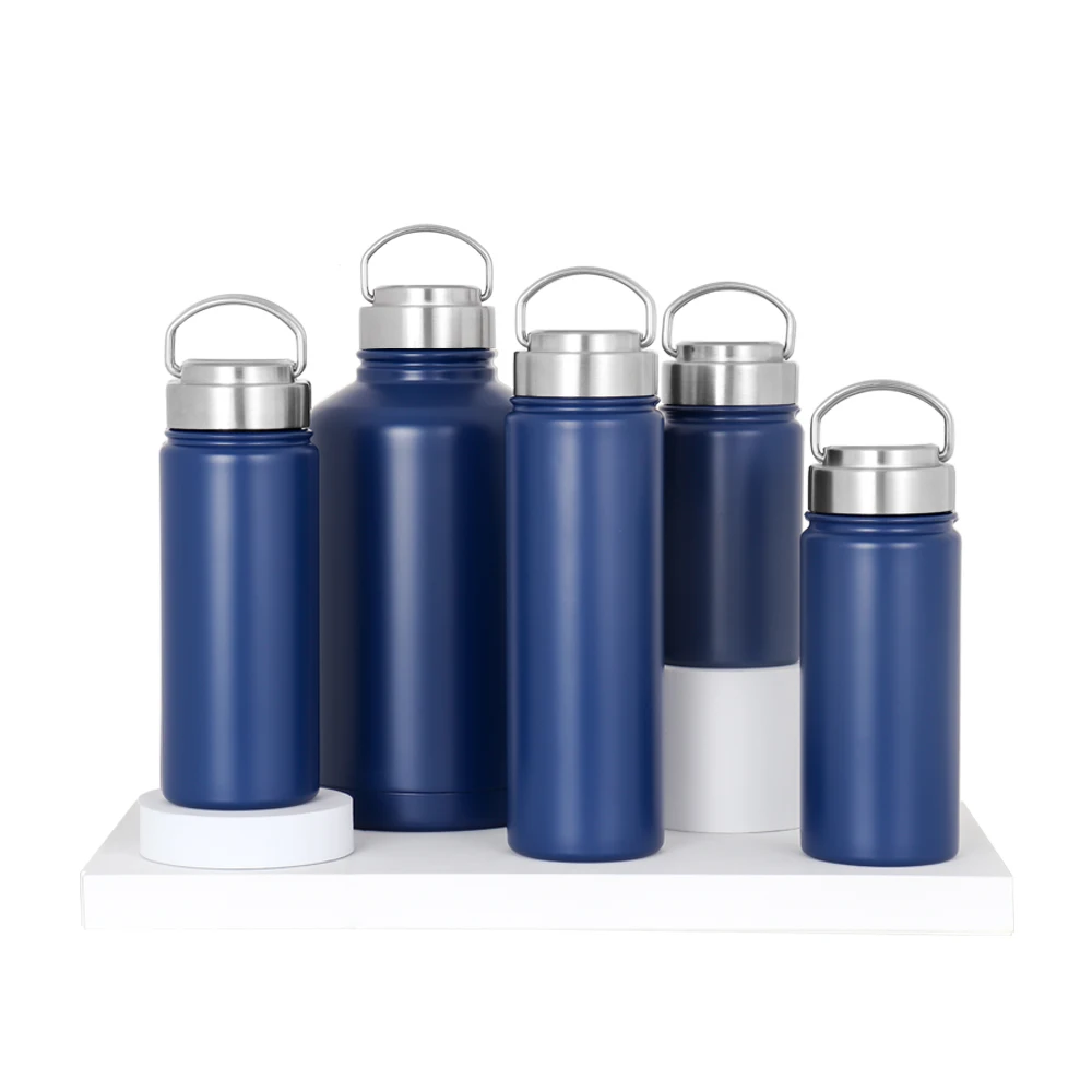 Wholesale Amazon Top Seller Eco Friendly Wide Mouth Bpa Free Double Wall Insulated Stainless Steel Gym Sports Vacuum Flask, Customized color