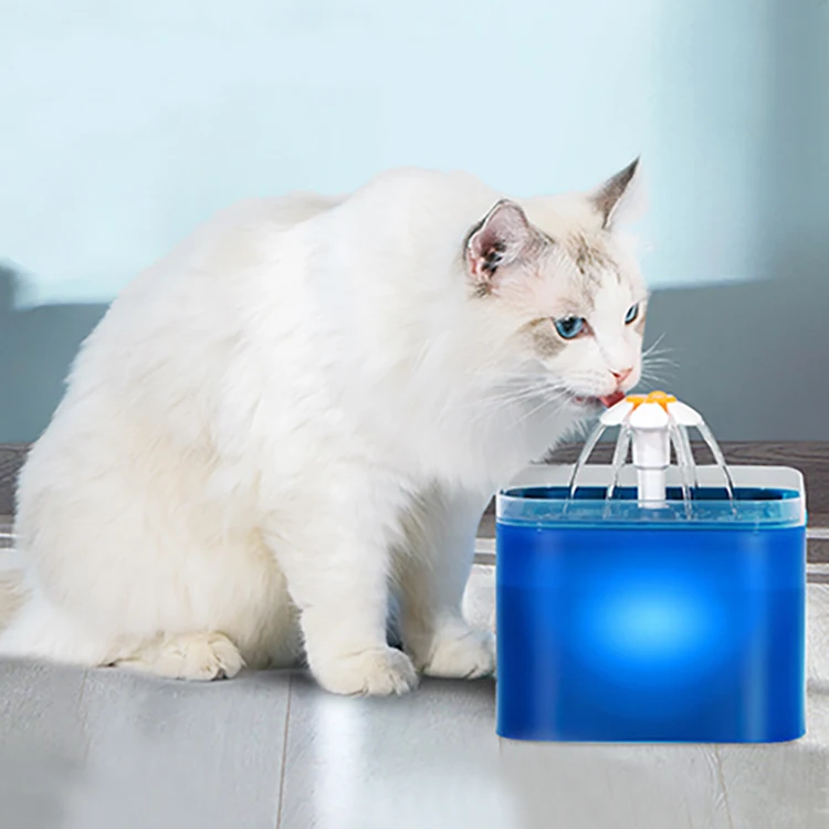 

2022 Smart Luxury Automatic Electric Pet Cat Dogs Water Fountain Drinking Dispenser Filters Outdoors Drink Fountain For Cats Dog