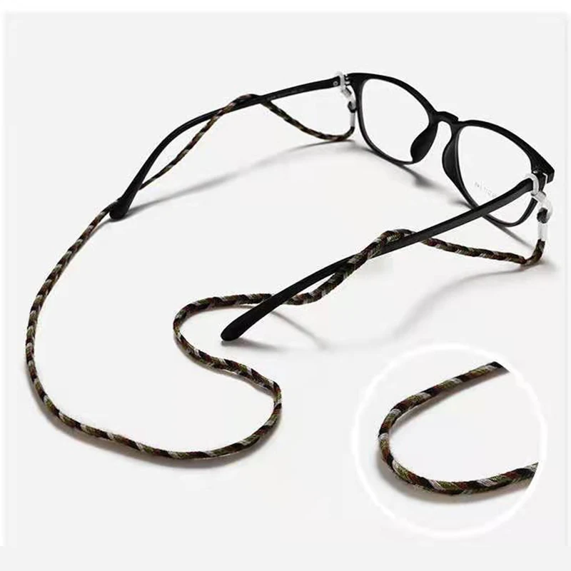 

2221 Newset Glasses Cord Sunglasses Neck Cord Rope String Hold Eyewear Optical Frames Glasses Neoprene Chain Strap Thread Line, 7colors