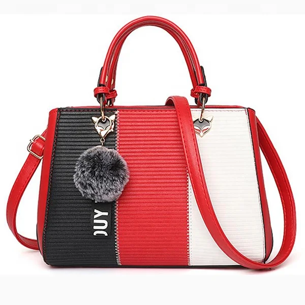 

Fashion New Designer Purse Ladies Messenger Shoulder Bags Women Handbags, Red;black;purple;pale red;gray