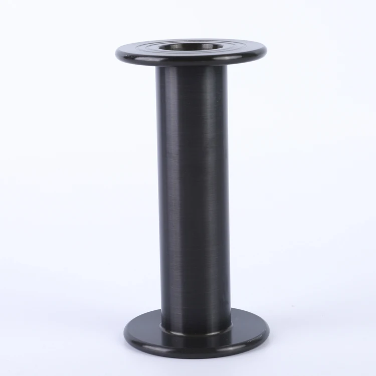 
Black yarn covering machine Aluminium Bobbin for textile machine140*68mm 