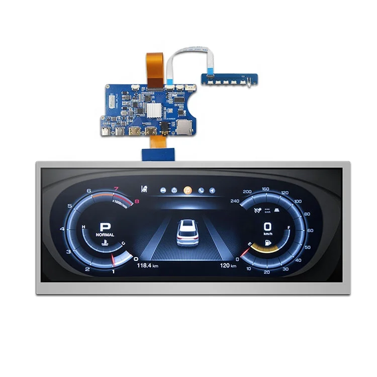 
12.3 inch tft bar lcd display 1920x720 car navigation automotive lcd display screen lvds interface usb type C  (62415259998)