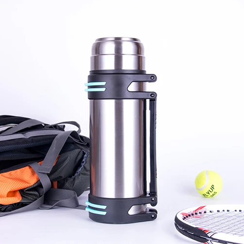 

Outdoor sports vacuum stainless steel hot big shell insulated gallon outdoor big water bottle thermos flask thermos