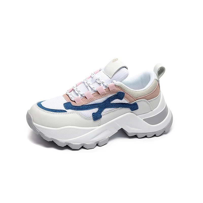 

All season fashionable women casual chunky shoes breathable sneakers