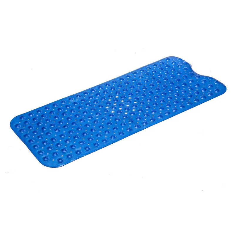 

Bathtub Mat Non Slip Extra Long Bath Mat for Tub with Suction Cups Drain Holes Bathroom Shower Mats for Kids, Customized color