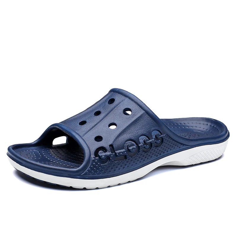 

Most popular summer anti slip walking sandals EVA men garden clogs holes slippers, Color acceptable