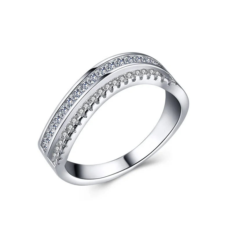 

Fashion Marquise Cut Double Row Crystal Mystic Pink Cubic Zirconia Jewelry Ring Size 6 7 8 9 10 For Women Gifts