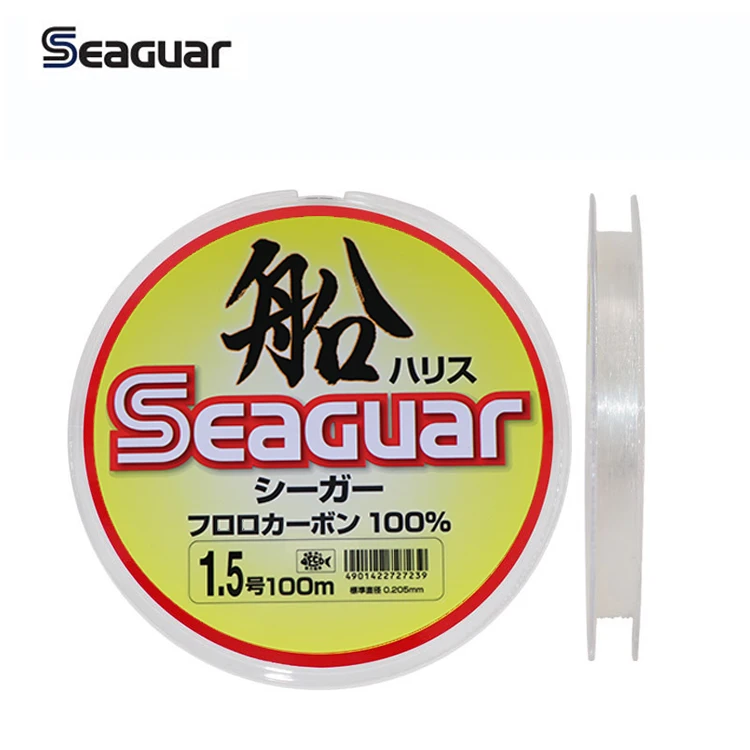 

wholesale Seaguar Transparent best quality monofilament long 100% fluorocarbon fishing line