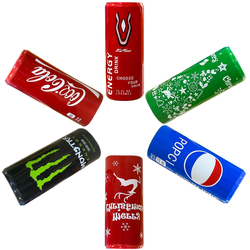 

Custom Design Beer Can Covers Cooler Silicone Sleeve Promotional Beer Soda Cover, Customized color