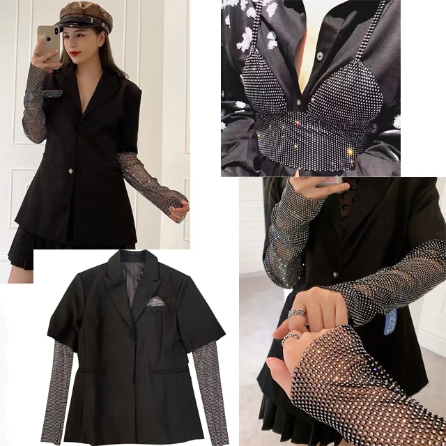 rhinestone fabric trim