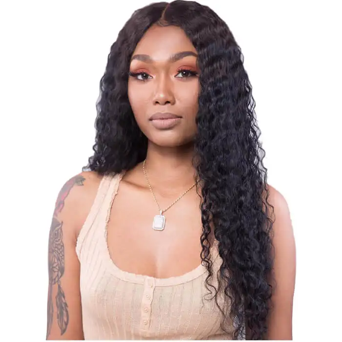 

Bleached Knots Cuticle Aligned Raw Virgin Human Hair Lace Front Wigs 130% Density For Black Women