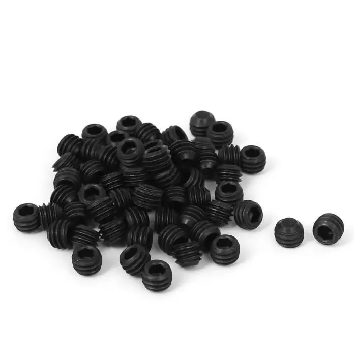 
M3 M4 M6 M8 M10 M12 Inch Hexagon socket set screws cup point 