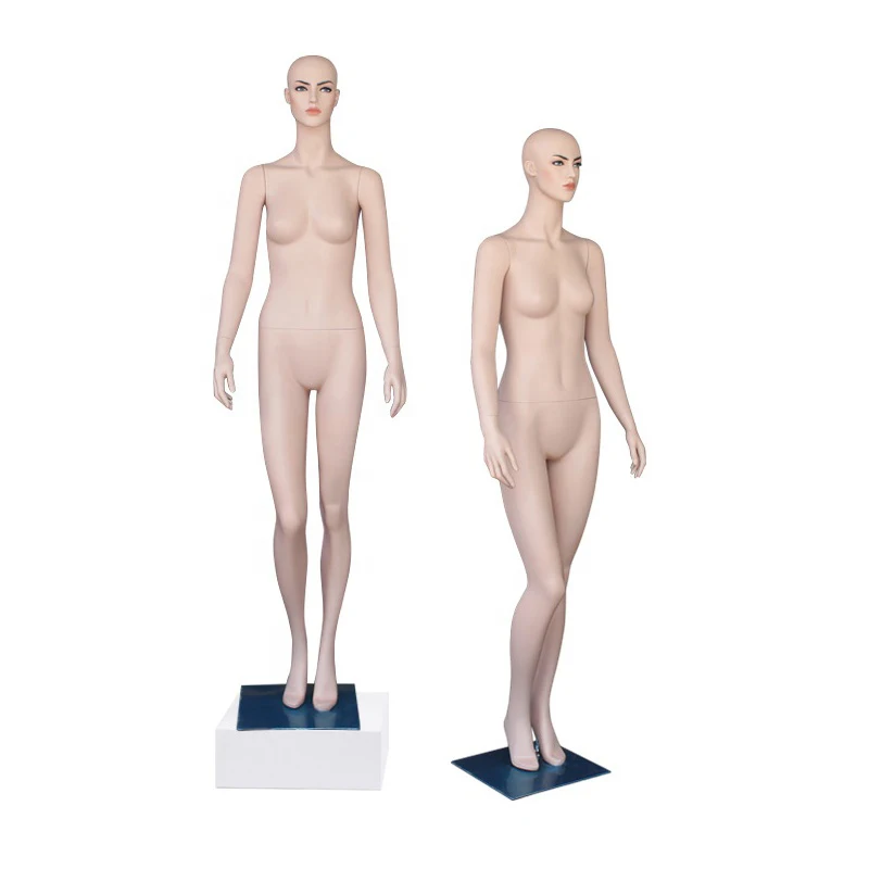 

Manufacturer Retail Realistic Mannequin Head Full Body Female Mannequin Skin Color Fashion Mannequins Dummy Models