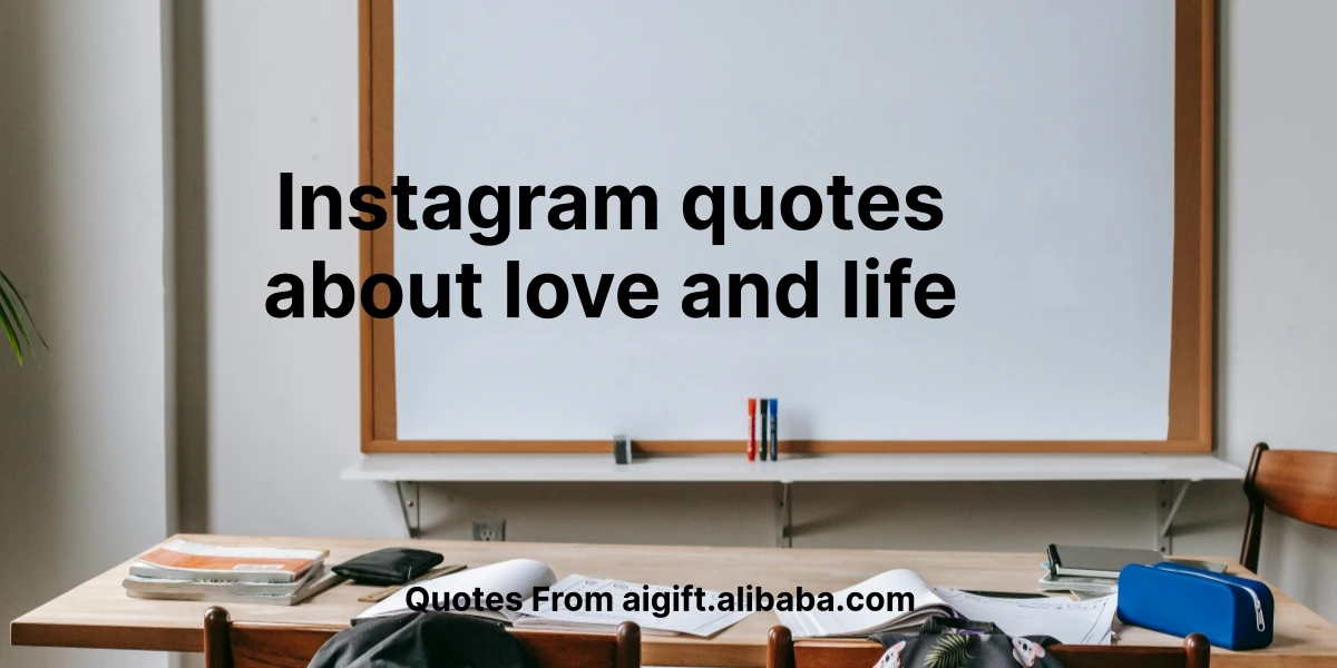 instagram quotes about love and life