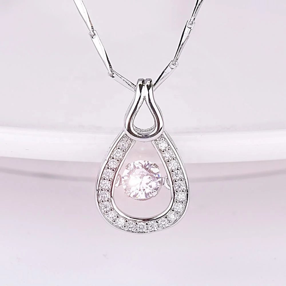 

Fashion Smart Pendant Necklace Summer New Clavicle Chain Korean Edition Zircon Necklace Pendant Jewelry Wholesale