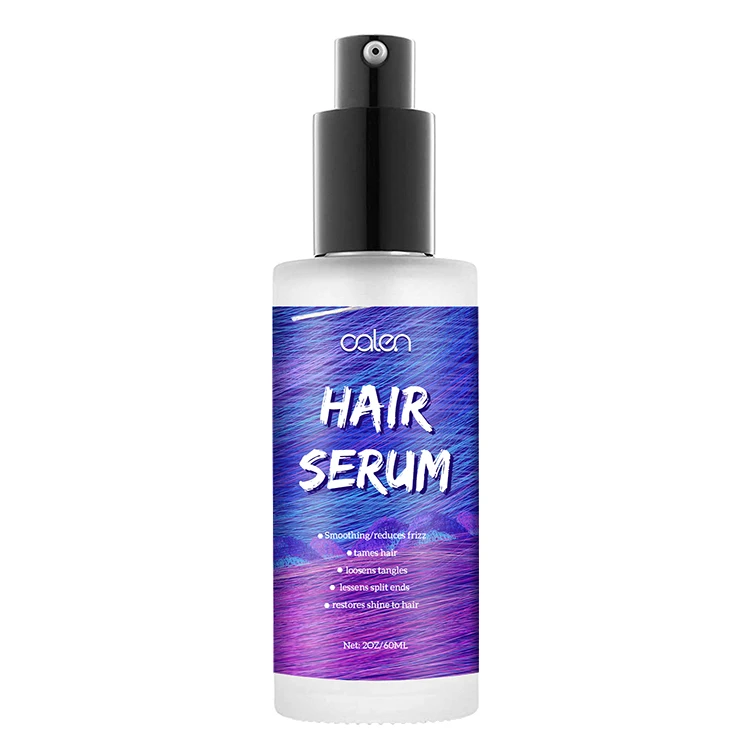 

New Arrival OEM/ODM Private Label 2 OZ Smoothing Shining Repair Hair Smoothing Serum, Hyaluronic