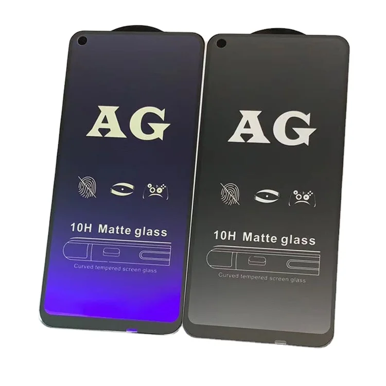

For iPhone 11 12 pro max Anti-fingerprint 10h AG Matte Temperd Glass Protective Film For Mobile Screen Protector