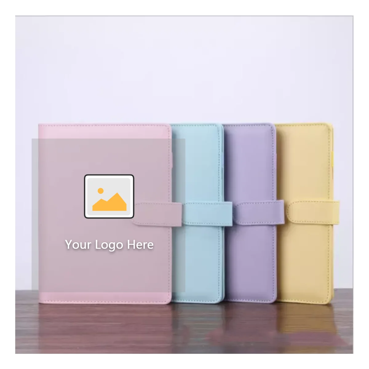 Wholesale Custom Planner Binder Notebook A5 A6 Ring Binder Budget Pu