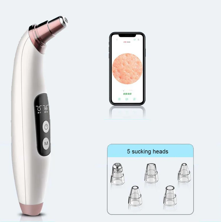 

Blackheads Remover With Vacuum Suction With Camera