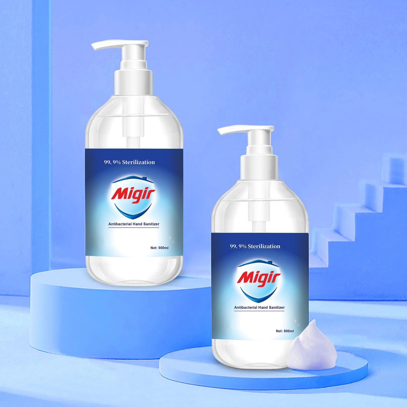 

Personal care hand wash water-less hand sanitizer gel hand sanitizing gel bulk, Transparent