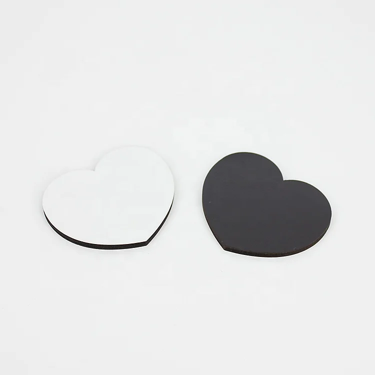 Heart Shaped Fridge Magnets - Customizable &amp; Modern Gifts
