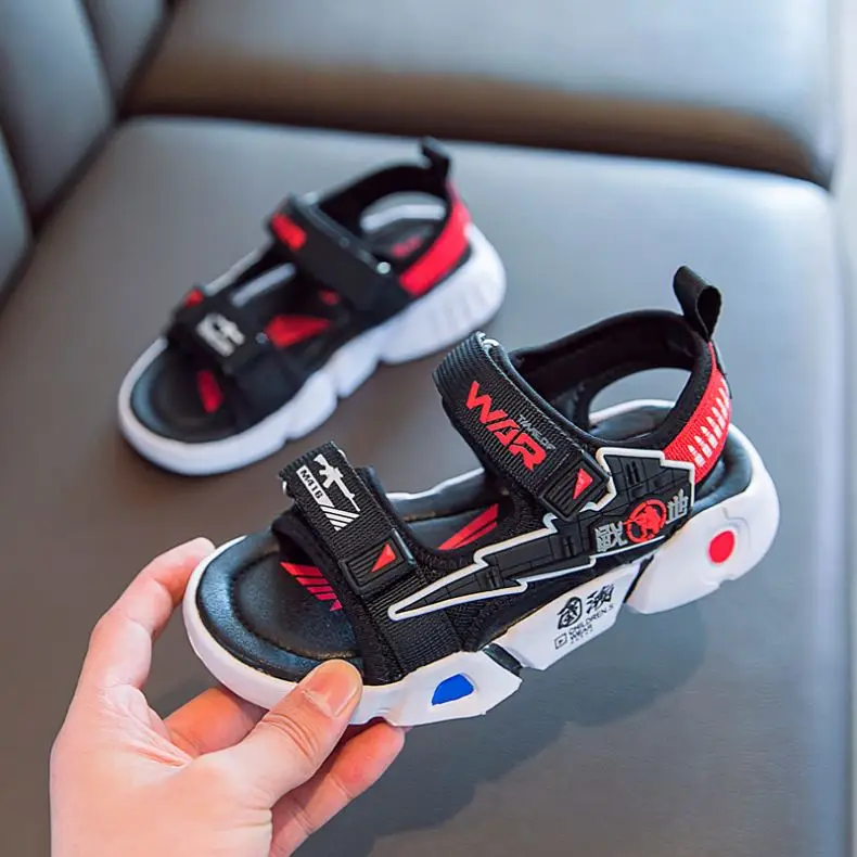 

New design outdoor summer beach platform casual boys children shoes kids sandals
