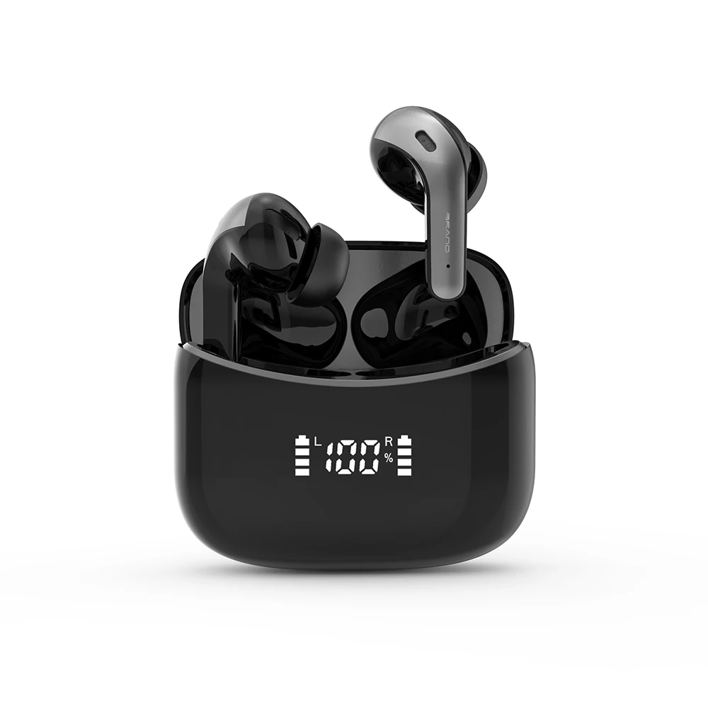 

Led Display X15 TWS wireless hifi stereo sound waterproof mini Wireless Earbuds In-ear Noise Cancelling Tws Headphones