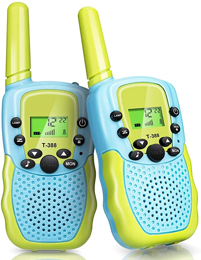 

Children Boys Girls Children's radio Walkie-Talkie Kids Birthday Gift Toys Walkie Talkie, Black,red,pink,orange,yellow