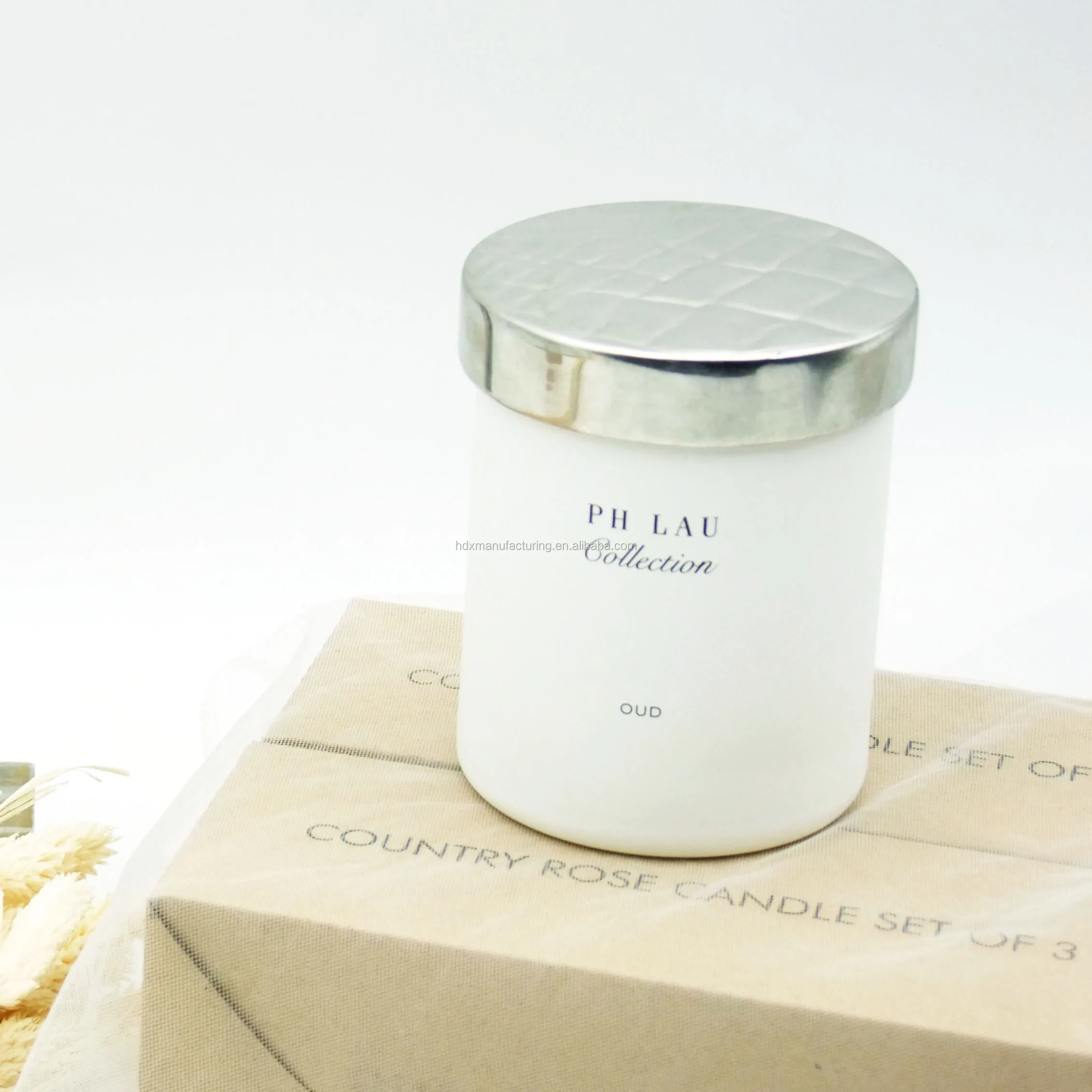 7oz Matte White Candle Jars Wholesale Candle Containers Vessels Screen