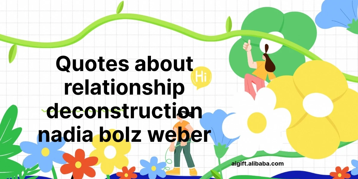 quotes about relationship deconstruction nadia bolz weber