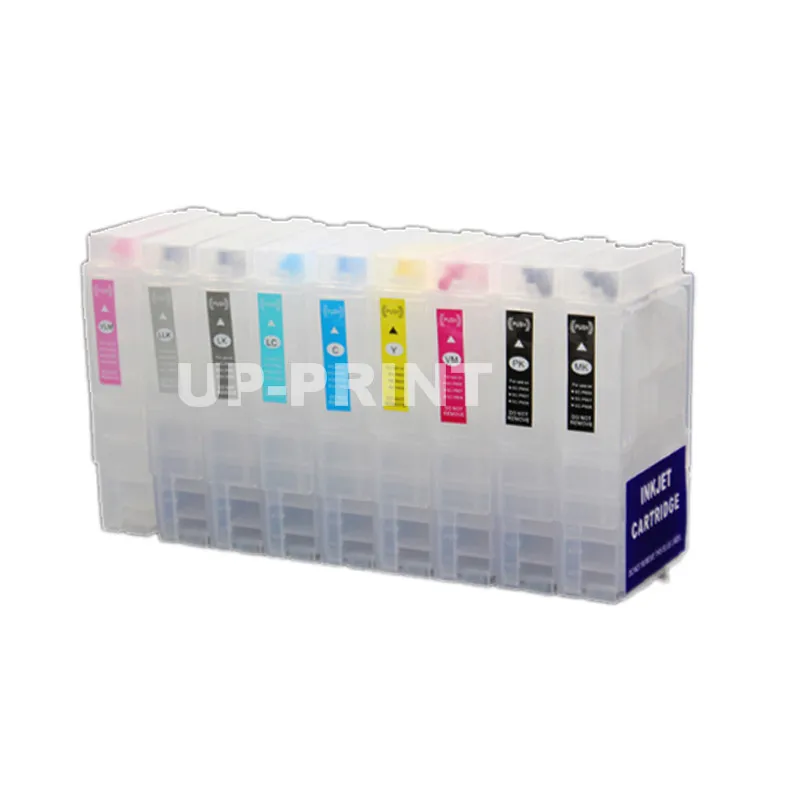 

80ML new compatible for epson Stylus Photo R3000 with ARC refillable ink cartridge, C, k, lc, lm, m, y, lk,mk,llk