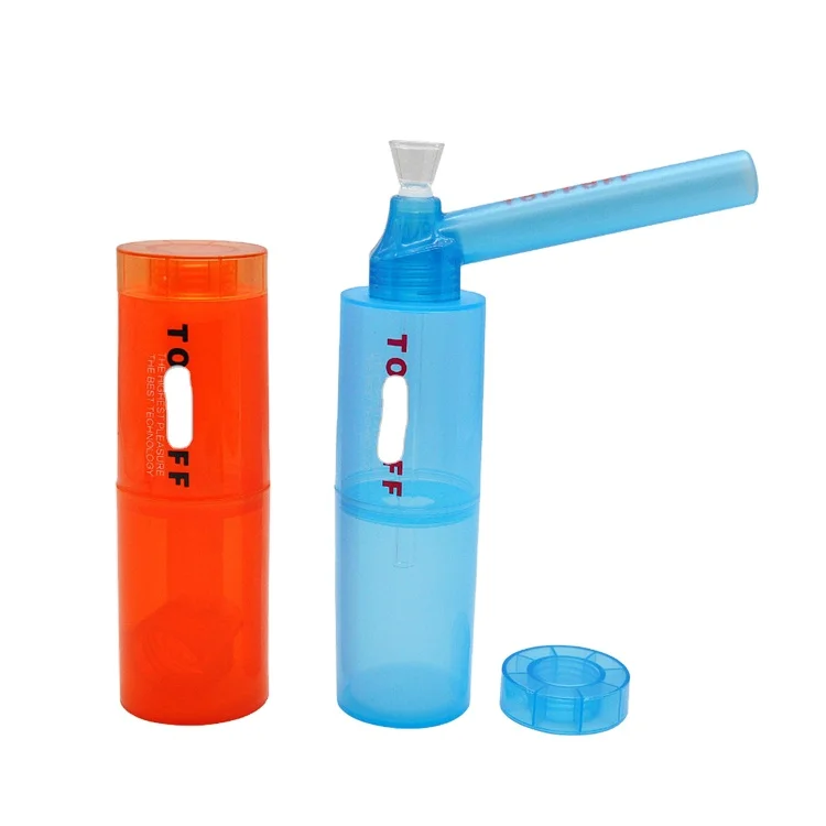

TOBACCO Plastic water pipe set Plastic water cup shape Portable pipe