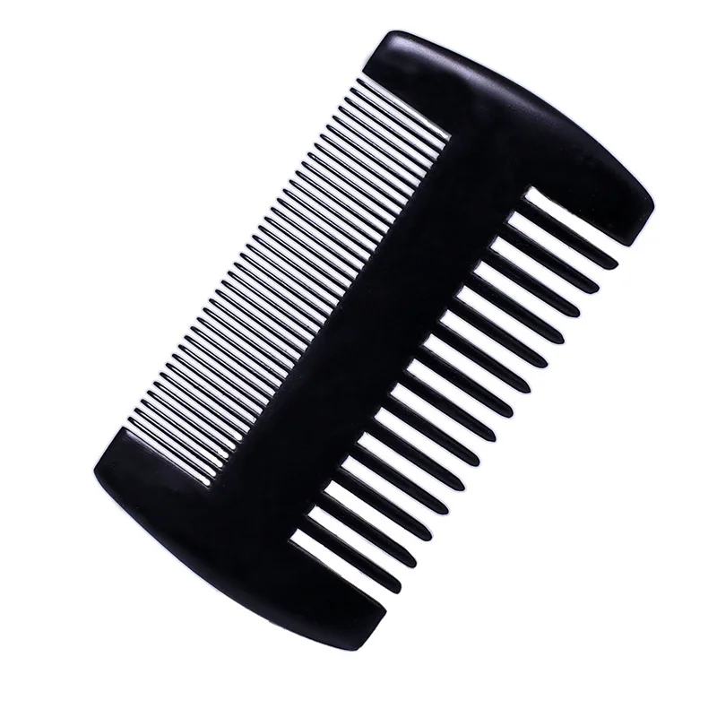 

QQLR Wholesale multifunctional hair black comb brush latest beard Wooden Private Laber Beard Comb Own Logo, Natural color