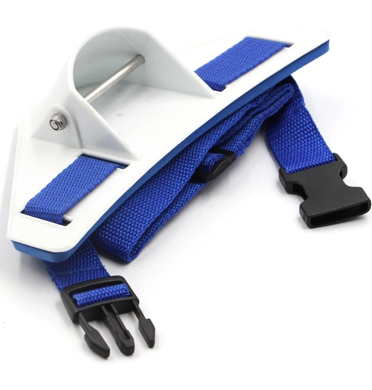 

Newbility high quality boat fishing belt peche mer ABS plastic fishing rod holder belly belt, White fishing belly belt