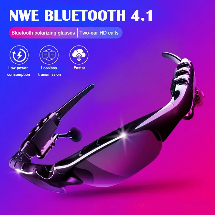 

20214.1 fashion blue tooth smart sunglasses wireless BT sunglass polarized fashion riding wireless earphone smart sunglasses