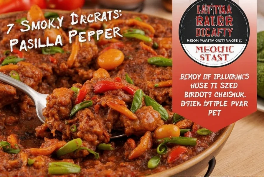 Dried pasilla peppers in bundle
