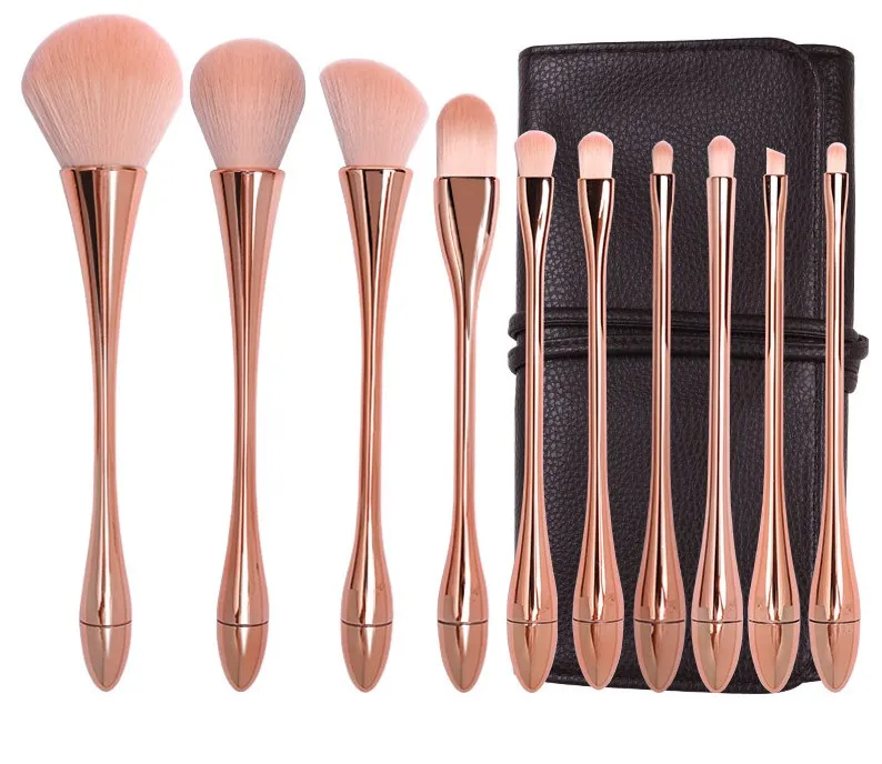 

Golden rose makeup tools set 10 piece makeup brush novice suit, Pink