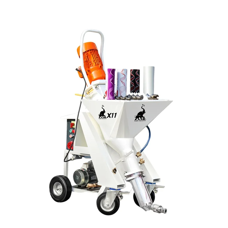 

X11 Automatic Gypsum Plaster Station Mortar Spraying Machine