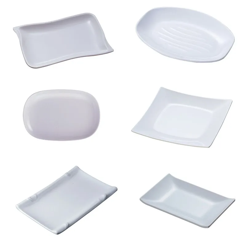 

Light Weight Water Proof Hot Selling Melamine Dinner Plate for Restaurant Hotel, White