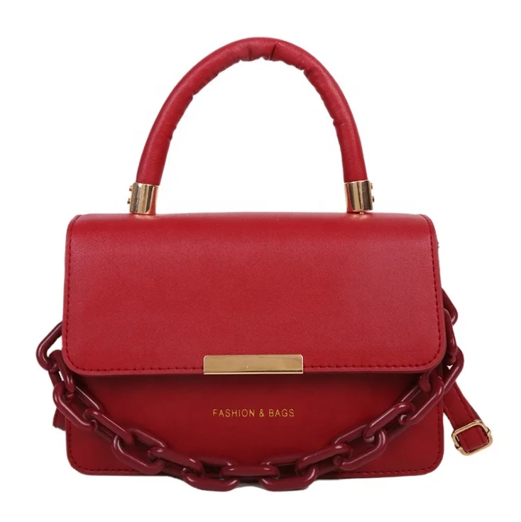 

2021 New Arrival Fashionable Customizable Ins women Vintage chain bag