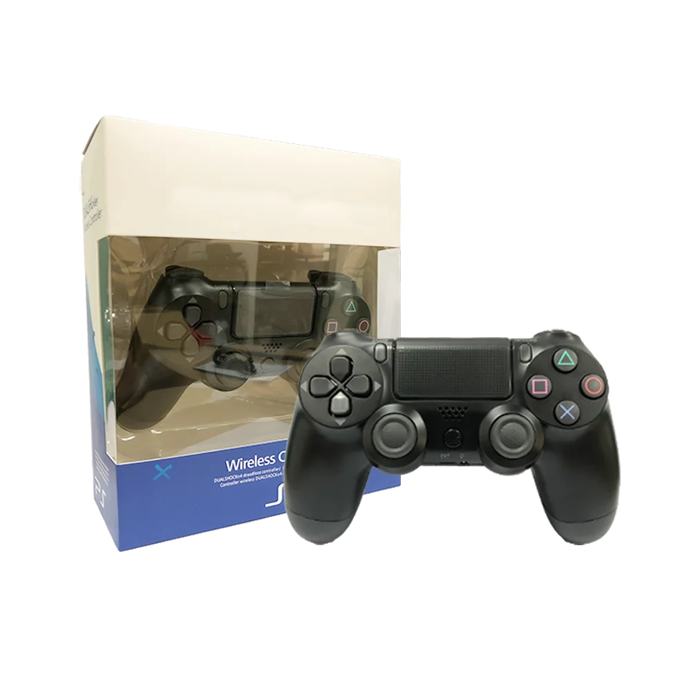 

hot sell 2020 V2 V4 Original ps4 Controller wireless Fit For mando ps4 Console Gamepad wholesale ps5, Black