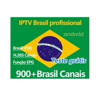 

IPTV Brazil Portuguese IPTV Subscription Code H.265 Brasil IPTV Channels 900+Live&Vod Subscription IP TV Brazil